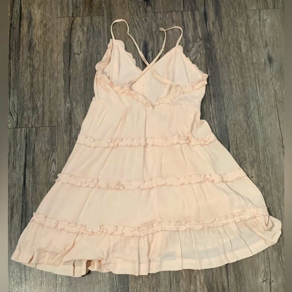 Pink Ruffle Dress - Picture 2 of 2